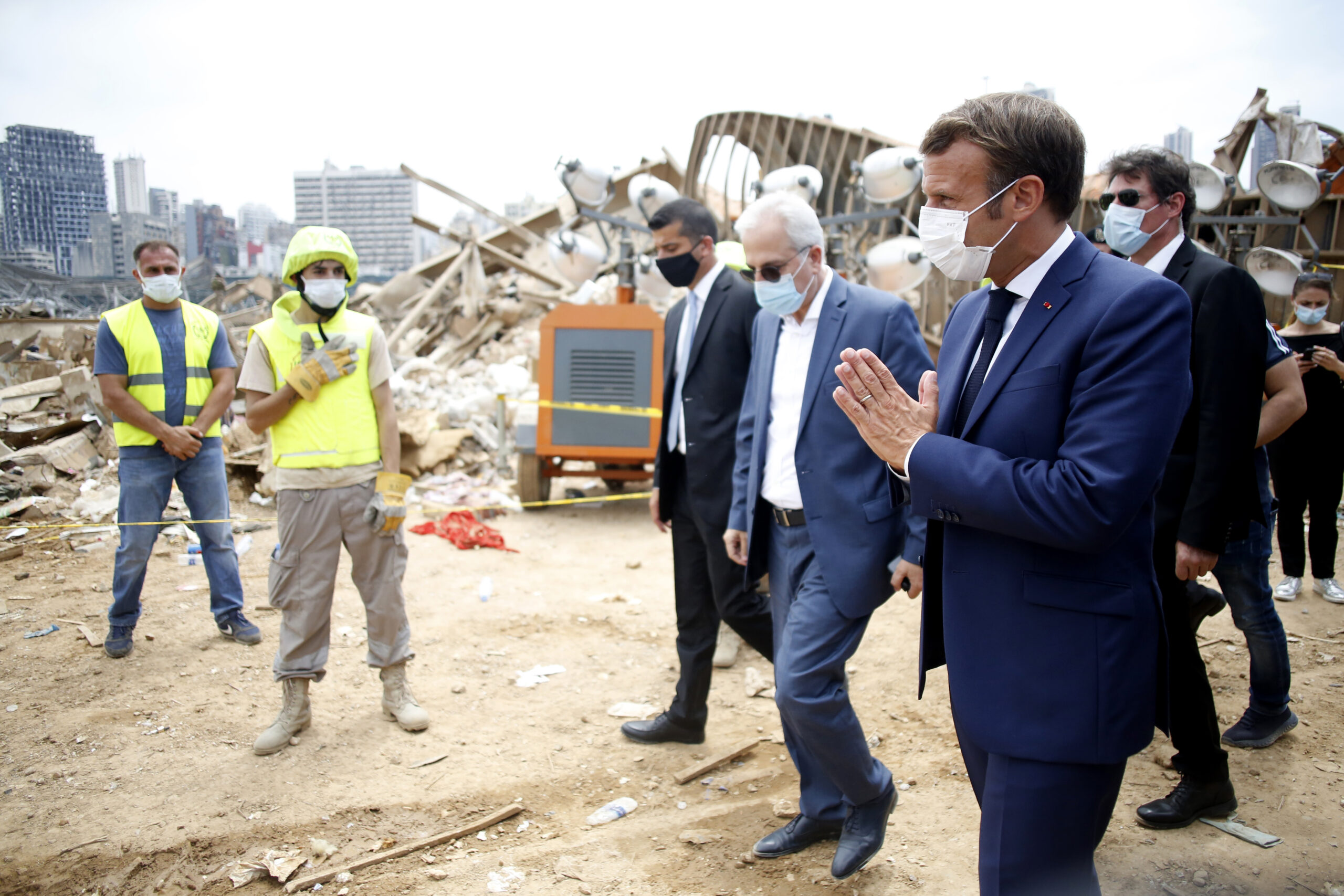 LEBANON-FRANCE-BLAST-DIPLOMACY