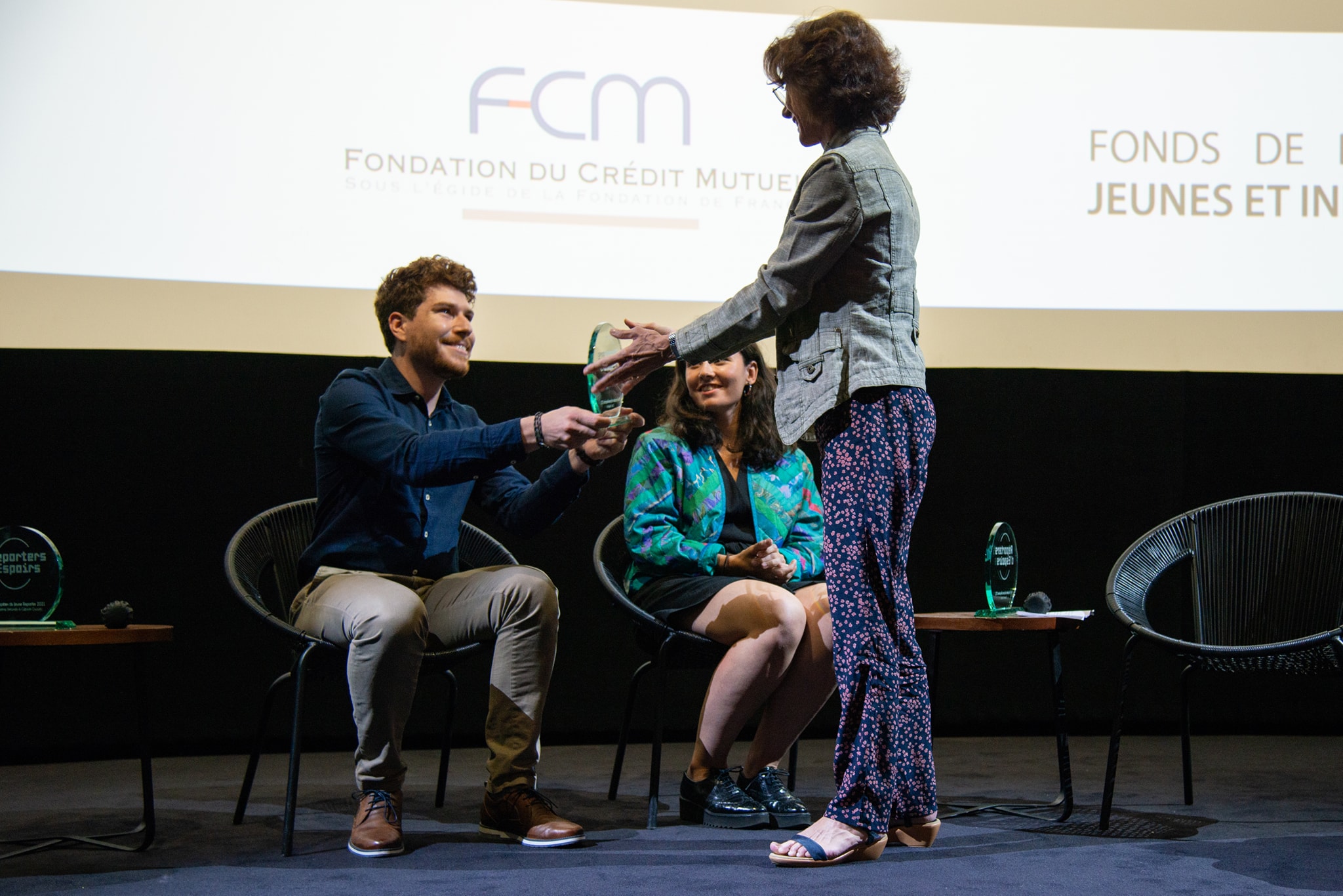 Cedric Stanghellini Prix jeune reporter europeen Reporters d Espoirs