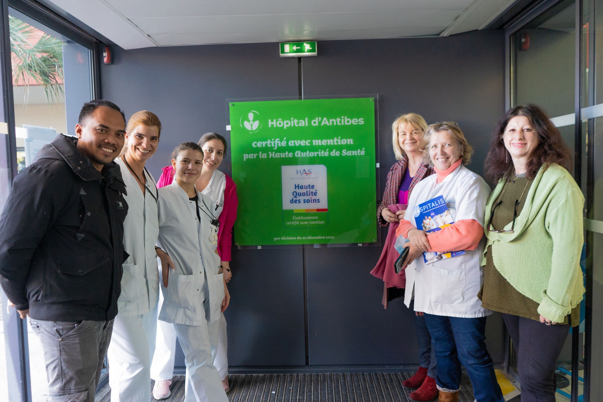 Certification Hopital Antibes CEDRIC STANGHELLINI